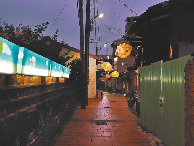 鹽水漫月美一銀巷作品。（臺南市政府提供）