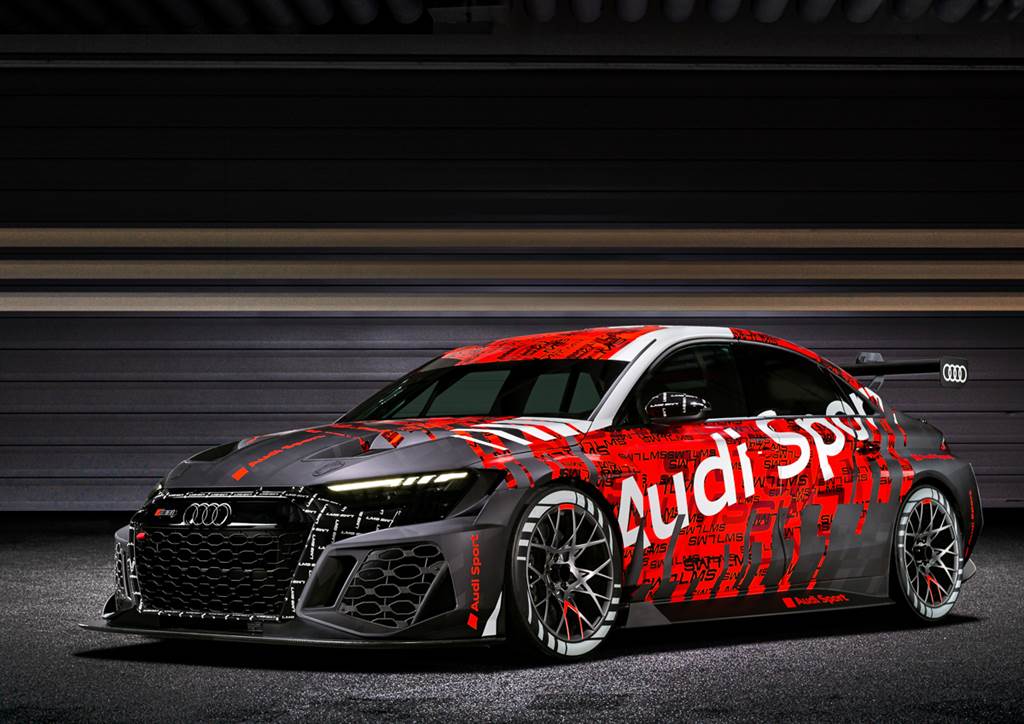 RS 3的變相預告？Audi 第二世代RS 3 LMS賽車定裝現身
