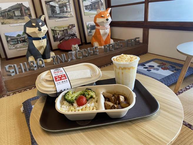 陳奕璇結合中日料理，分別開發台式滷煮及日式咖哩風味的「檢察長弁當」；圖為台式滷煮。（羅亦晽攝）