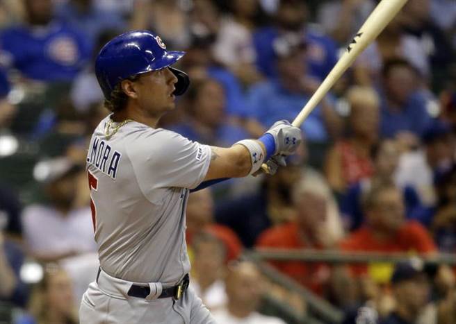 前小熊队外野手艾尔莫拉与大都会队签约，将转战纽约。（美联社资料照）