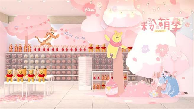 迪士尼粉萌季期間限定店，北中南三店快閃。圖／迪士尼提供