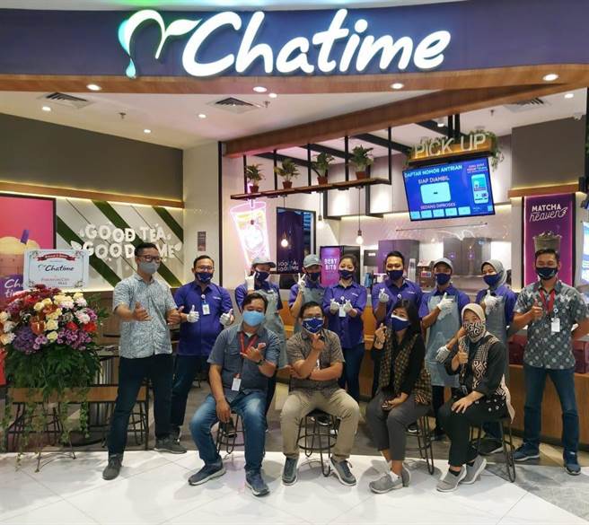 日出茶太印尼新店開幕。（六角提供）