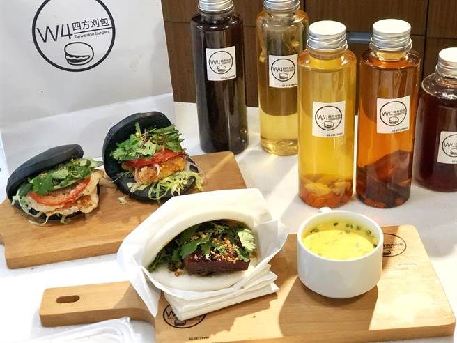 四方刈包。（福泰飯店集團提供）