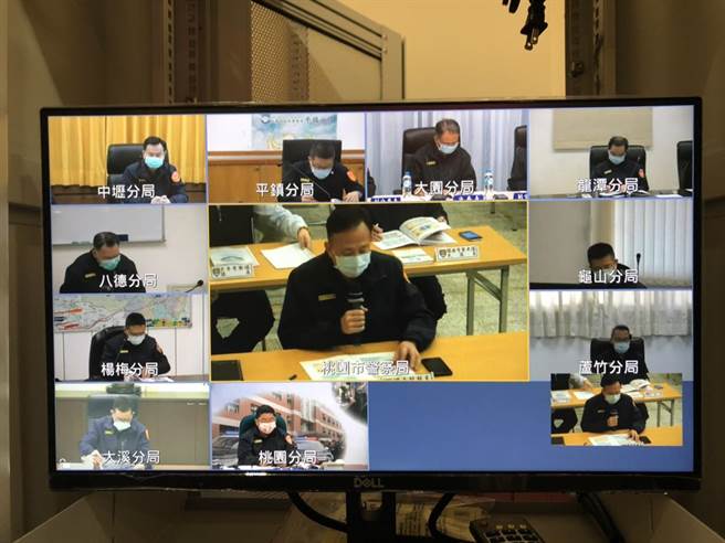 桃园市警局以「治安平稳、交通顺畅、民眾安心」为春安工作主轴。(警方提供／蔡依珍桃园传真)