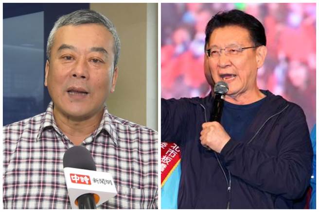 資深媒體人 董智森、趙少康（攝影／范佐意，中時資料照）