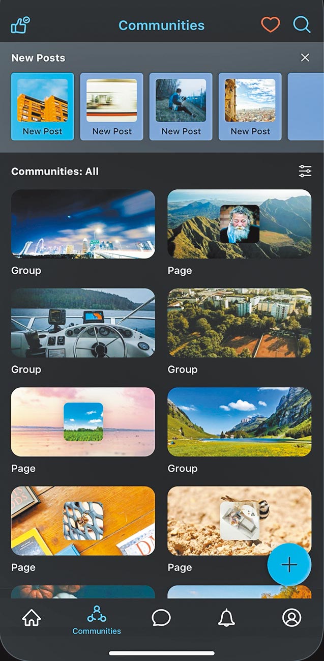 MeWe主打反Facebook政策，为无广告、不出售用户资料的社交平台。（摘自APP Store）