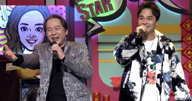 《小明星大跟班》(右)张魁及(左)张峰奇被吴宗宪猛亏媳妇不是小甜甜。(中天综合台提供)