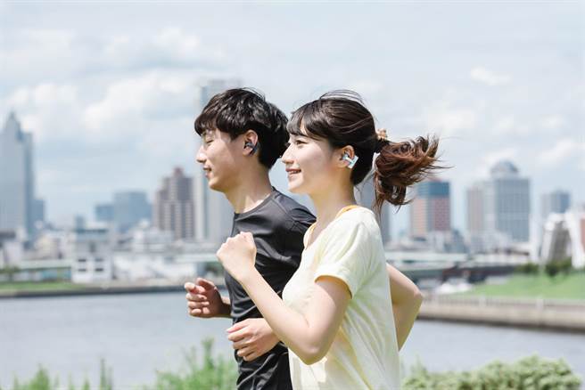 无线骨传导蓝牙耳机BoCo PEACE。（BoCo PEACE提供）