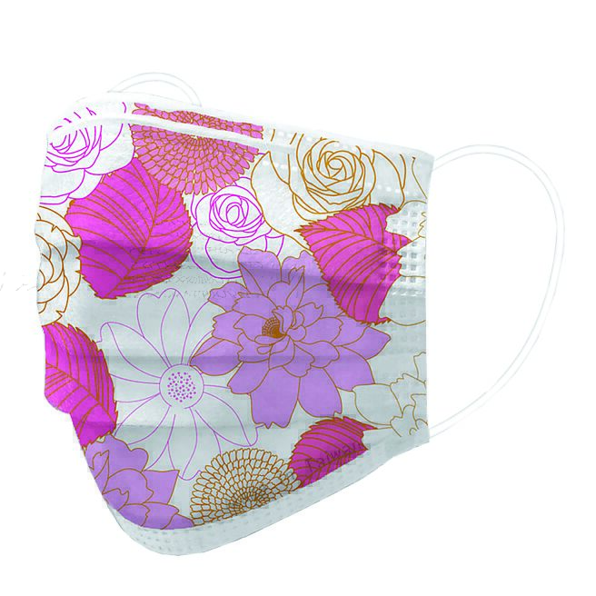 POYA独家限定口罩「腼腆可爱的她」，399元。（宝雅提供）