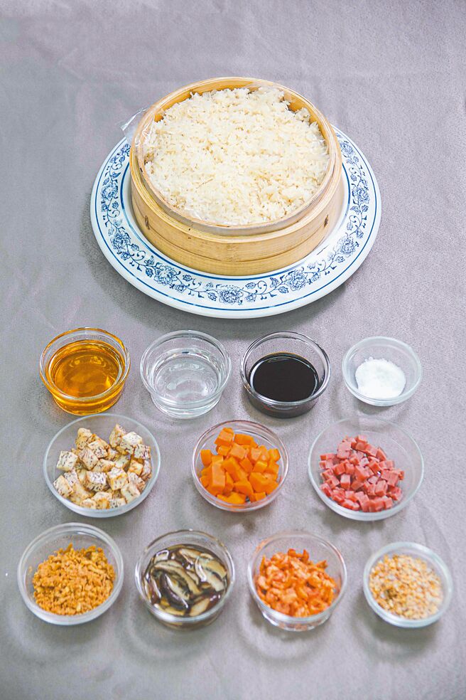 油饭材料先备齐。