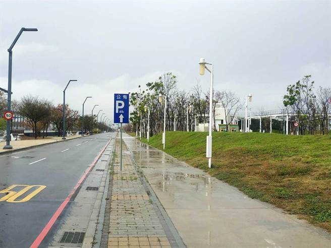 為使民眾停車方便，公園北、中、南三處分別有中央公園北側環中路停車場、中央公園地。（建設局提供／陳淑娥台中傳真）