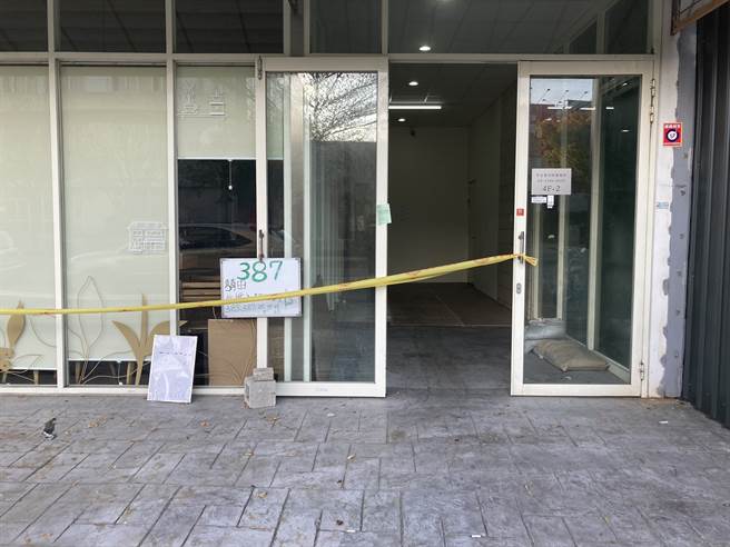 警方封鎖凶案現場。（台中市警第四局提供／張妍溱台中傳真）