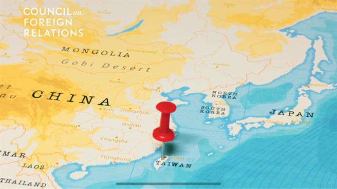 张竞》分析美国外交协会报告——台湾不是美国根本利益。（图／爱传媒提供）