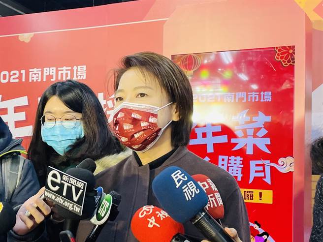 外传年底辞副市长投入大选，黄珊珊喊话回应了。（吴康玮摄）