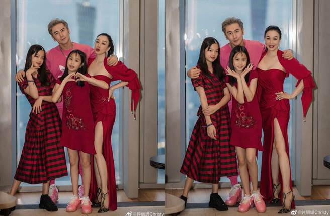 锺丽缇好身材全都露。(图／翻摄自微博)