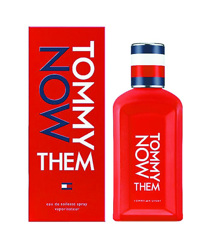 Tommy Hilfiger即刻实现中性淡香水，50ml／1950元，100ml／2500元。（Tommy Hilfiger提供）