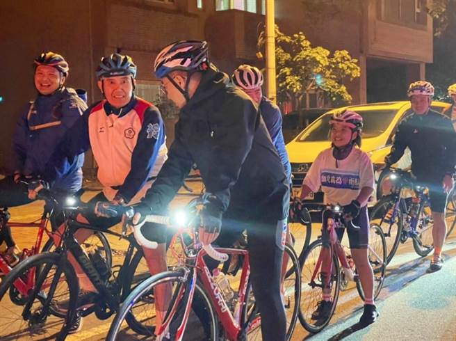 前总统马英九（左二者）。（图／取自马英九脸书）