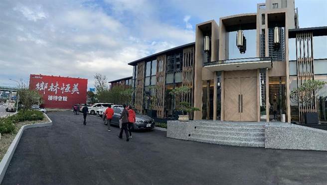 受惠區域發展潛力被看好，品牌效益發威，新北市三重指標案「鄉林恆美」新春賞屋客突破100組，年增近3成。（圖／蔡惠芳攝）
