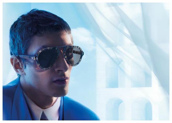 FENDI春夏新款太阳眼镜，充满復古风。（FENDI提供）