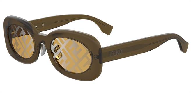 FENDI Shades太阳眼镜，1万3920元。（FENDI提供）