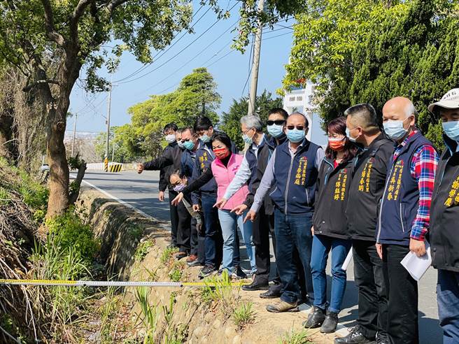 台中市议员陈本添提出广益巷加盖，路幅增为7公尺宽，提供双向使用。（王文吉摄）