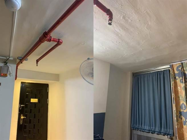 该饭店的外观与内部装潢却网友直呼「最贵的工地」，整间饭店外观骯脏、破旧不堪，呈现浓厚「废墟感」。（图／翻摄自脸书「好想住饭店 好康踩雷不藏私」）