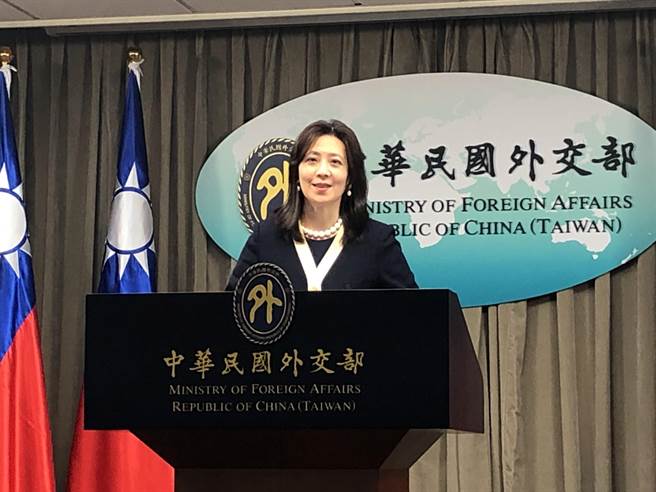 外交部發言人歐江安。（趙婉淳攝）