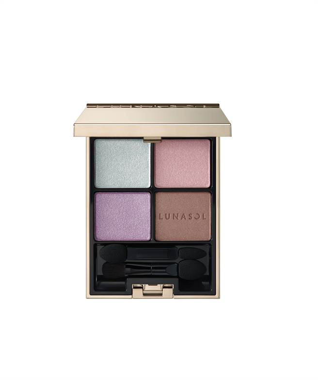 LUNASOL晶巧霓光眼彩盒，2250元。（LUNASOL提供）