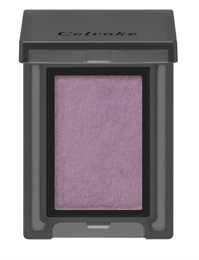 Celvoke 玩色恆彩眼影＃EX08神秘紫醺，750元。（Celvoke提供）