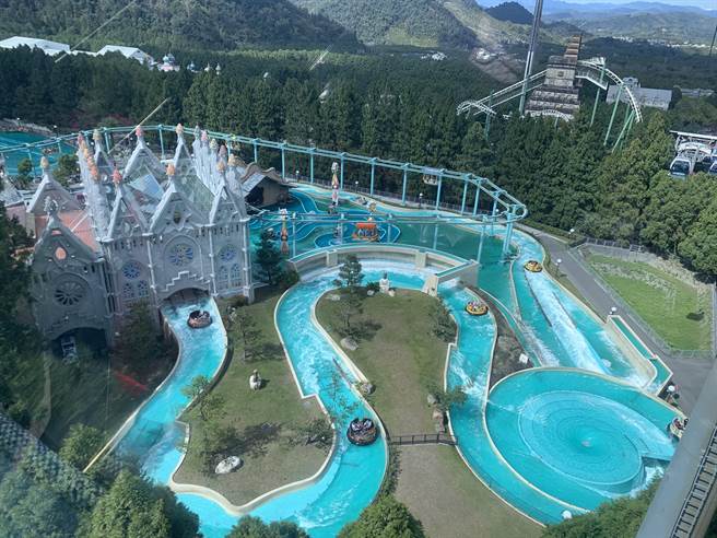 九族文化村新游乐设施，西班牙海岸。（廖志晃摄）