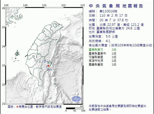 地牛翻身台東台鐵受影響2班次 生活 中時