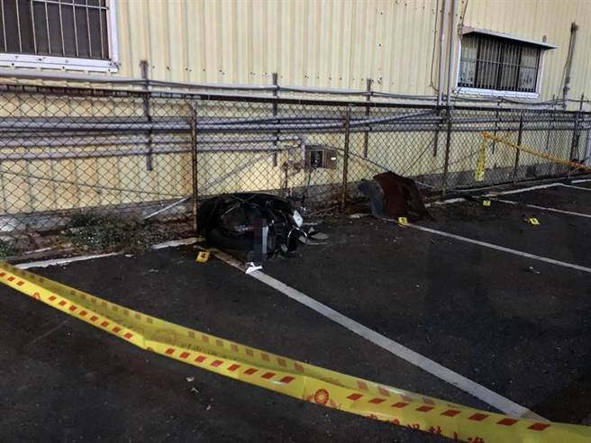 台南市安平區永華路二段一處停車場發生持刀殺人案。（讀者提供／洪榮志台南傳真）