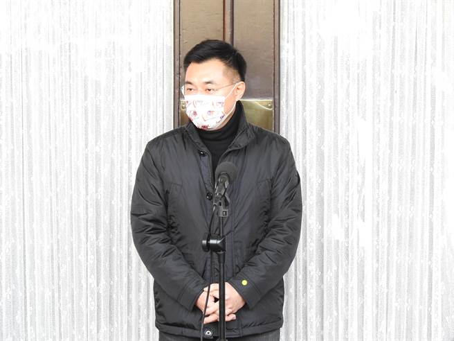 国民党主席江启臣获美国《时代》杂志评选为百大「次世代领导人」。（赵婉淳摄）