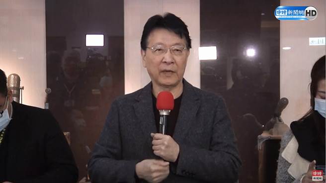 中广董事长、资深媒体人赵少康。（图／中时新闻网直播画面）