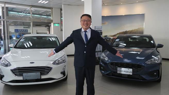 超级汽车销售王！福彰汽车彰化分公司经理王坚志，去年卖出200多辆新车，上月更创下单月41辆车的个人新高纪录。（谢琼云摄）