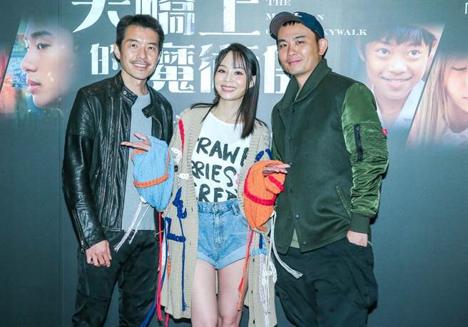 孫淑媚《天橋》纏鬥楊大正 雙腿猛夾「甩都甩不掉」（粘耿豪攝）