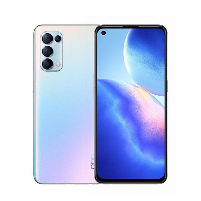 神脑推出在门市购买OPPO Reno5，加码送第2台指定豪礼优惠，1万4990元。（神脑提供）