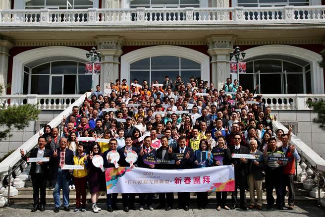 日月潭觀光圈，18日在九族文化村大會師。（南投縣政府提供／廖志晃南投傳真）