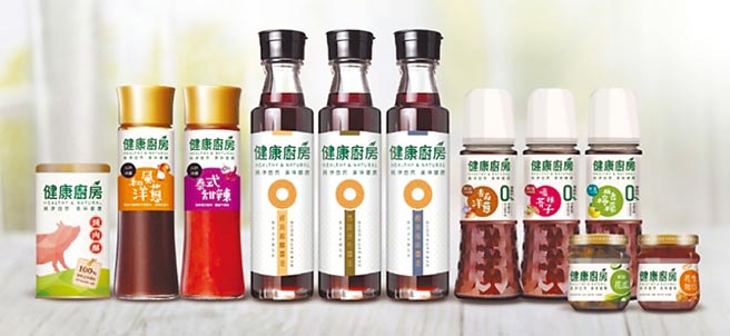 「健康厨房」品牌坚持成份简单及减少添加，追求食物回归单纯质朴。图／业者提供