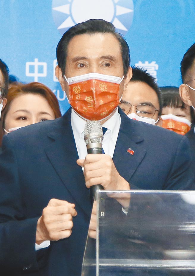 前總統馬英九對於中國疫苗議題表示，他只是希望不要排除一個可能的選項，而且他沒有說一定要，而是我們可要、可不要，政府不要馬上說不要。（姚志平攝）