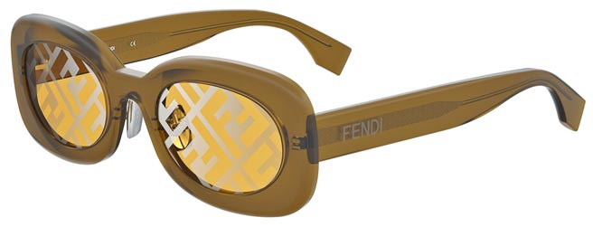 FENDI Shades太阳眼镜，1万3920元。（FENDI提供）