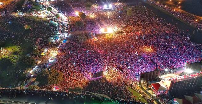 韩国瑜2019年9月，曾在新北市三重举办大造势。(图/本报资料照)