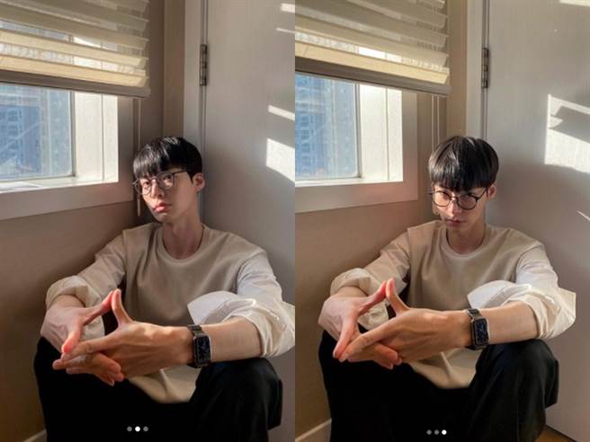 安宰贤成功瘦下来，变得更帅气。（图／IG@安宰贤）