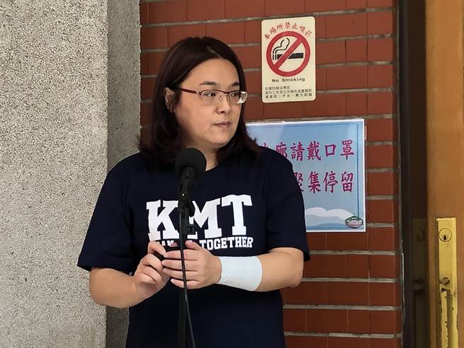 國民黨立委陳玉珍。（趙婉淳攝）