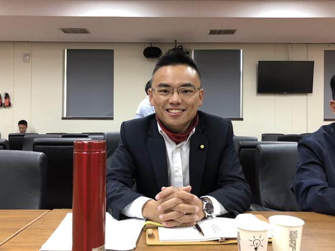 國民黨立委洪孟楷。（趙婉淳攝）