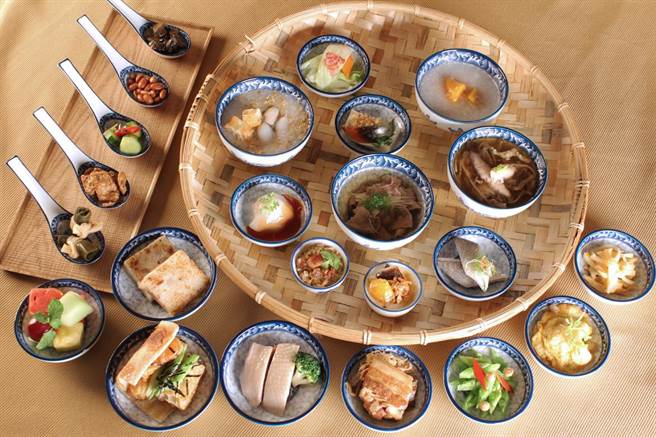 台南晶英酒店「府城风味」。（业者提供）