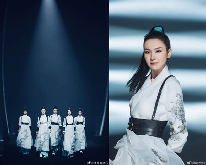 郭曉東得知愛妻遭到淘汰，馬上發文鼓勵，超暖心舉動閃瞎大票網友。(圖/ 摘自郭曉東微博)