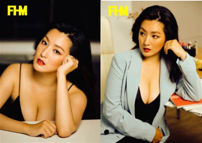 何庭欢2020年曾接受《FHM》专访，拍摄性感照片，挑战最大尺度。（图／本报资料照，FHM提供）
