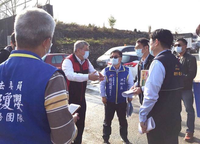 经各界实地会勘讨论后，高公局同意优先提供台中市环保局神冈区清洁队租用。（陈世宗摄）