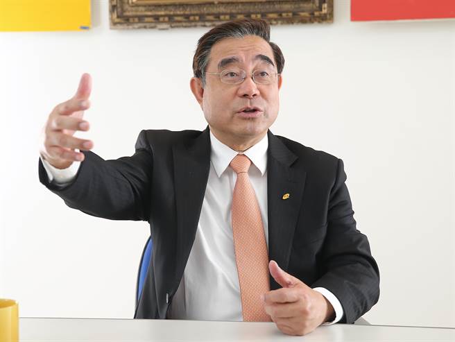 新党主席吴成典。（杜宜谙摄）